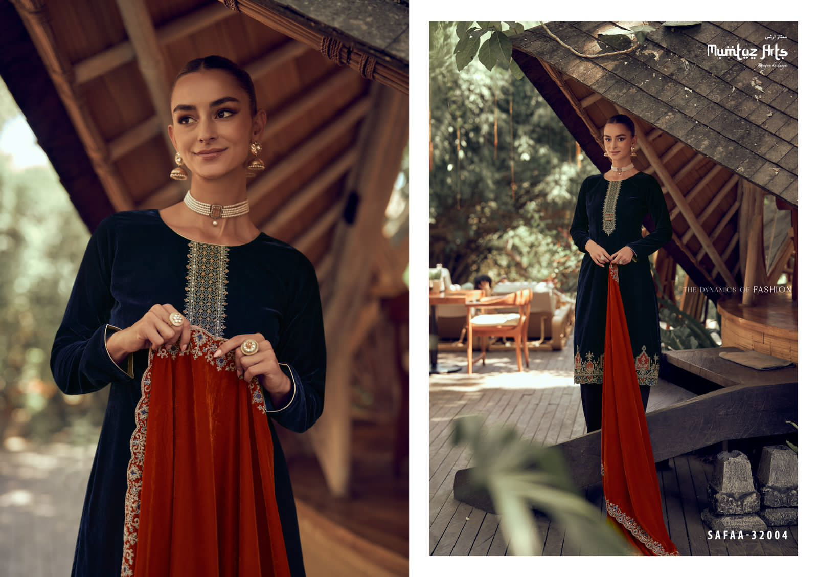 Safaa Velvet Pakistani Suits Catalog